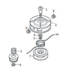 PROULX SEMI-MATIC TRIMMER HEAD - 72560-VH8-642AH