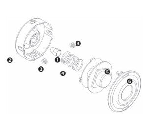 PROULX PRO-TAP TRIMMER HEAD - 72560-VF9-C33AH